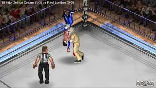 Fire Pro - El Hijo Del Ice Cream vs Paul London