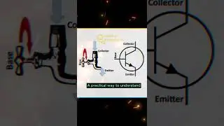 Transistor Magic: When Electronics Mimic Water Taps #shorts #transistor #tap