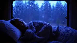 Rain Sounds For Sleeping 99% | Instantly Fall Asleep With Heavy Rain Relaxing Thunderstorm at Night