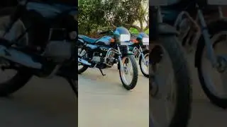 Splendor modified ! Mercedes alloy ! alloy light ! police light ! headlight ! roots ! silencer !