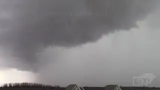 4-8-2021 Fort Wayne, IN -  Thunderstorm Squall Line