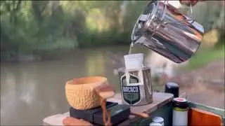 Enjoy coffee with Fire Maple Antarcti 1.2L Stainless Steel Pot