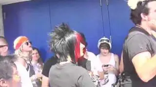 Fans in LMZ line singing to Judas & Born This Way Tampa Monster Ball 2011