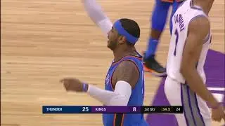 Carmelo Anthony 12 Points/23% FG/Full Lowlights (7/11/2017)