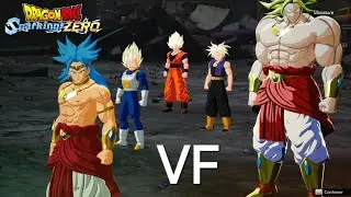 Film Broly le super guerrier sur Dbz Sparking Zero en VF mod PC