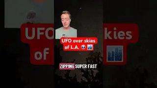 Triangular UAP over Los Angeles