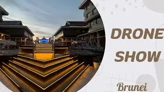 BRUNEI 40th National day drone show 2024
