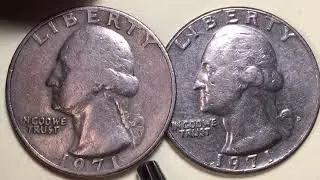 Doubled Die Reverse Errors - 1971 Quarters