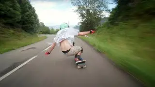 HARRY CLARKE down PATO || Longboard RAW RUN