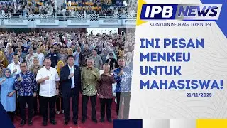 IPB News: Menteri Keuangan Paparkan Arah Baru Tata Kelola Keuangan Negara di IPB University