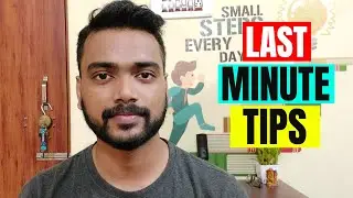 Last Minute Tips | SSC CGL 2020 Tier-1 | How To Enhance Score In Last 10 Days | SSC CGL 2020 Prelims