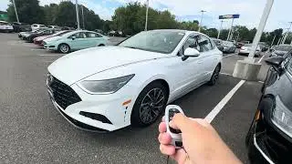 2023 Hyundai Sonata Limited remote start + smart park demo