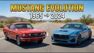 Ford Mustang Evolution (1965&ndash;2024) | 60 Years of American Muscle