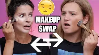 I SWAPPED MAKEUP BAGS WITH MY 14 YR OLD NIECE