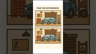 Can You Spot All the Differences? Test Your Eyes Now!#findthedifference #shortchallenge #braingames