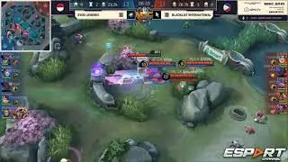 MSC 2021  Blacklist International vs Evos Playoffs Day 2 Game 1
