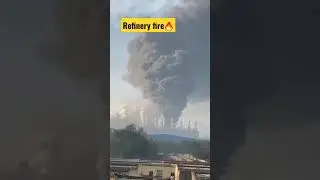 Bathinda Refinery #fire #youtube #shortsvideo #viral #youtubeshorts