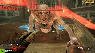 RedFall | RTX 4090 Realistic Ultra High Graphics Gameplay | PART 12 | Hollow Man Boss Fight [4K UHD]