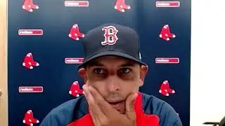 Alex Cora On Tanner Houck's Effective Outing, Lack Of Red Sox Offense