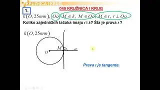 PETI 045 Kružnica i krug