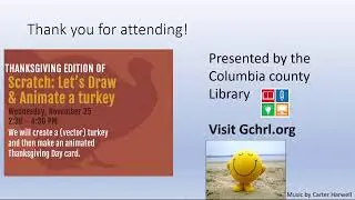 Thanksgiving: Scratch: Let&rsquo;s draw and animate a turkey with Alex.