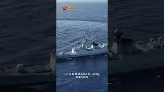 47th Chinese naval escort taskforce conducts maritime live-fire training