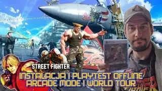 Street Fighter 6 - instalacja i playtest offline oraz sprawdzenie zawartości płyty w wersji na PS5