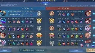 combo maut Grocksin & atlas dengan emblem assassin dan build damage sakit banget#mobilelegends