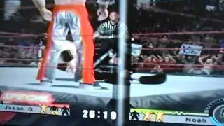 JWF RAW Main Event The Super Beast vs. Young Blood WHC Best 3 out of 5 Series Match 9 17 15