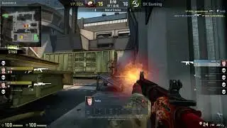 SK BOLTZ 1v3 Clutch vs Virtus Pro Train @ EPICENTER 2017 GRAND FINALS
