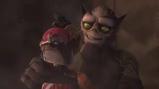 Zeb grabs Sabine but enjoys it too much