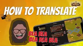 How to translate in game language | Land of Empires Immortal mini tutorial for beginners and farmers