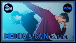 MedioG & GaiN vs. D.H.N. | RR Achtelfinale [6/8] ❮MDA Rap Battle Turnier 7❯