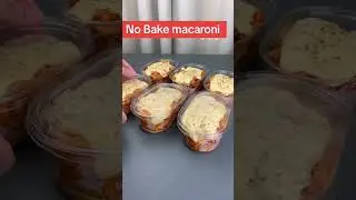 No Bake Macaroni #food #cooking #viral #recipe #explore #trending #viralvideo #foodie