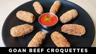GOAN BEEF CROQUETTES RECIPE | QUICK, EASY & SIMPLE