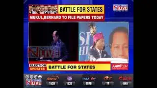 Top leaders to file nominations in M'laya & Nagaland today