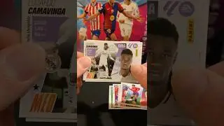2 Real Madrid Players in 1 PACK! #packopenning #packs #laliga #panini #paninistickers #madrid