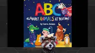 ABC Alphabet Animals at bedtime read by Golden Descent the Red Panda