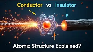 Conductivity vs Insulators: The Ultimate Showdown #telugu #physics #science #conductors