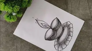 &ldquo;Beautiful Diya Drawing | Easy Diwali Lamp Pencil Sketch for Beginners | Shading Art Tutorial&rdquo;