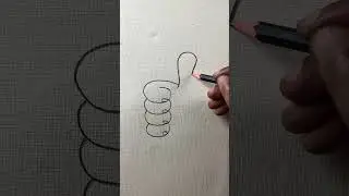 Simple and amazing hand drawing with pencil