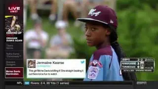 Mo'Ne Davis Pitches 2 Hit Shutout with 8 K's in LLWS