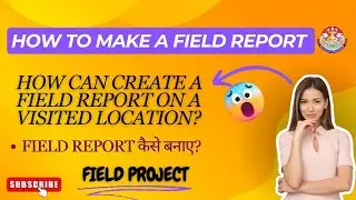 How to make a field Report | Zoology | field report ऐसे बनाइए बहुत आसान | Report on your field visit