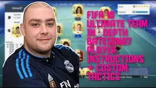 FIFA 19 ULTIMATE TEAM IN - DEPTH BATESON87 PLAYER INSTRUCTIONS & CUSTOM TACTICS REVIEW