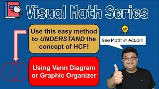 How to find Highest Common Factor of Two Numbers: Visual Math Series