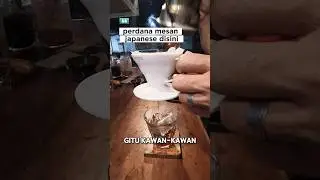 perdana mesan japanese disini #kopi #coffee #manualbrewing #barista #semuaorang