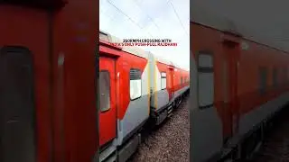 India's Only Push-Pull Rajdhani Express and 10th Fastest Train of India 🔥