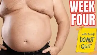 Why WEIGHT LOSS is SLOWER than you THINK (Week 4 Update)