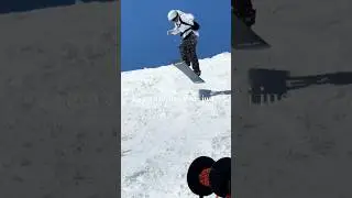 N IT GOES NANANA #360video #mammothmountain #snowbucket #snowboard #snow #snowboarding #insta360x3