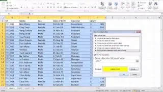 Excel Tutorial, Excel VBA Code